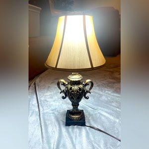 Antique Buthan Bronze Table Lamp
